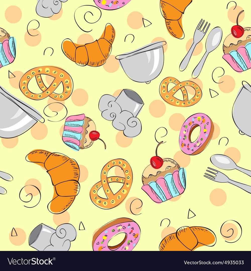 Детский фон кулинария