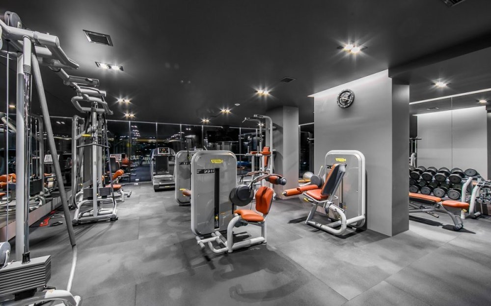 Красивый спортзал