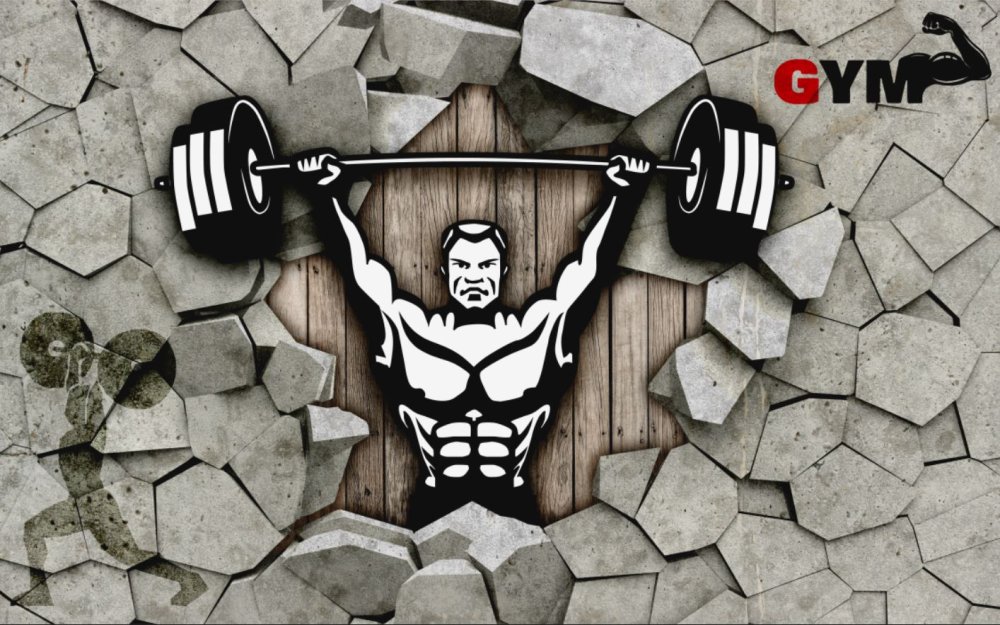 Фотообои гантеля