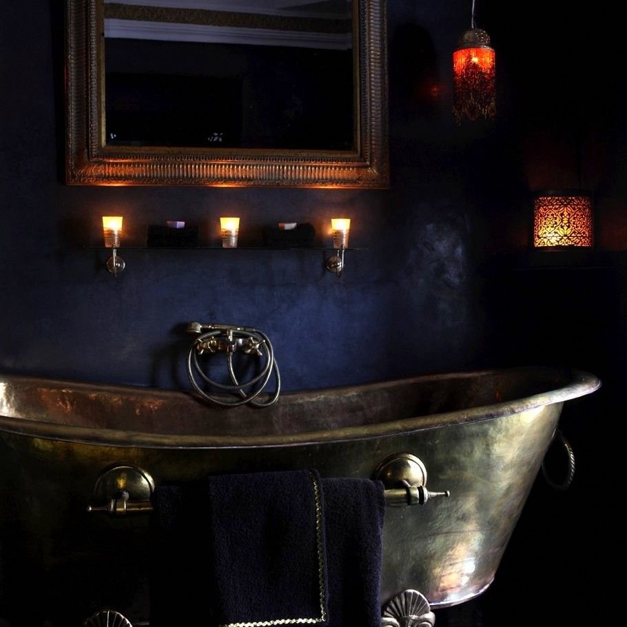 Викторианская Готика интерьер ванны