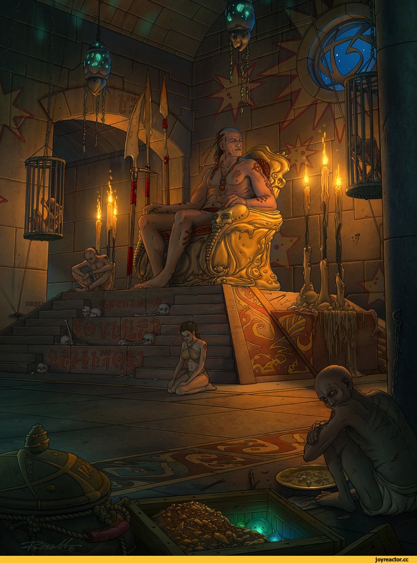 Крипта фэнтези арт