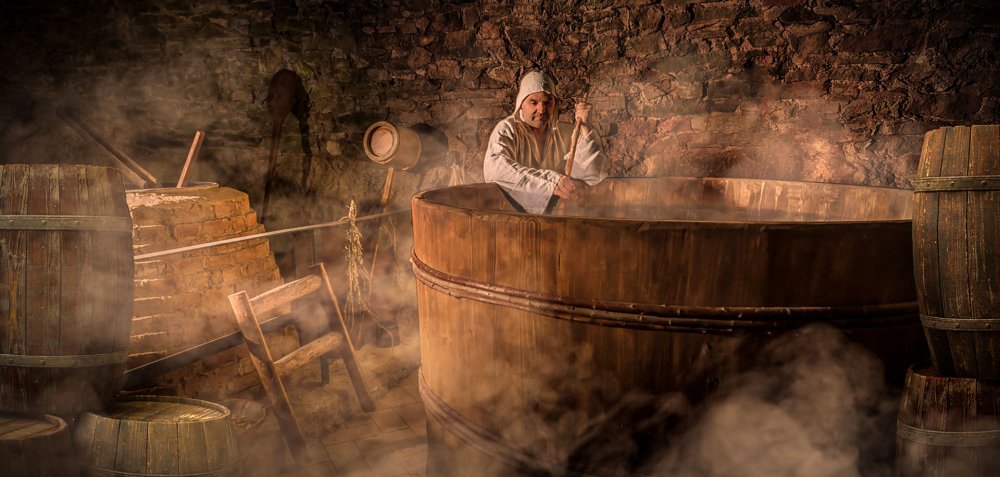 Средневековая пивоварня