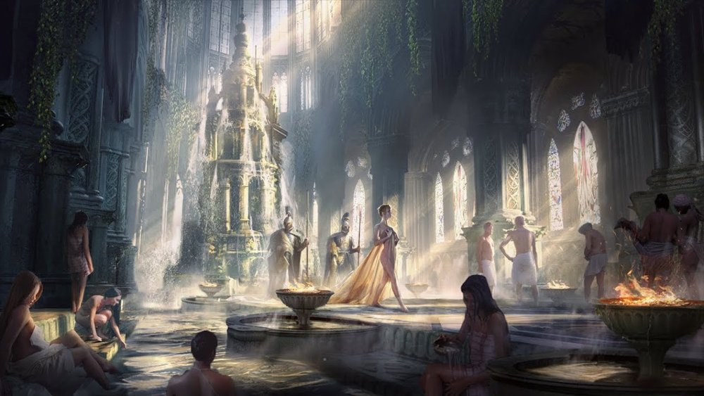 Королевские купальни фэнтези