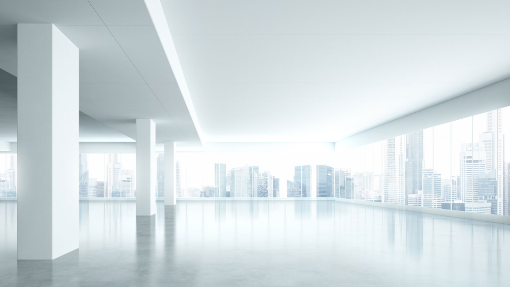 Фон белое помещение