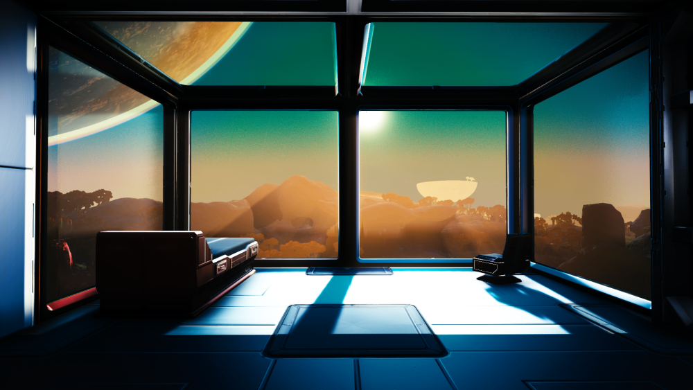 Вид из окна арт