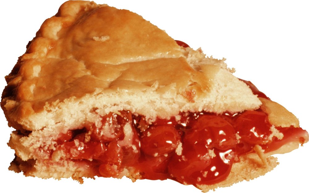 Пироги на белом фоне