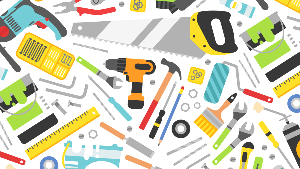 Инструменты рисунок для детей