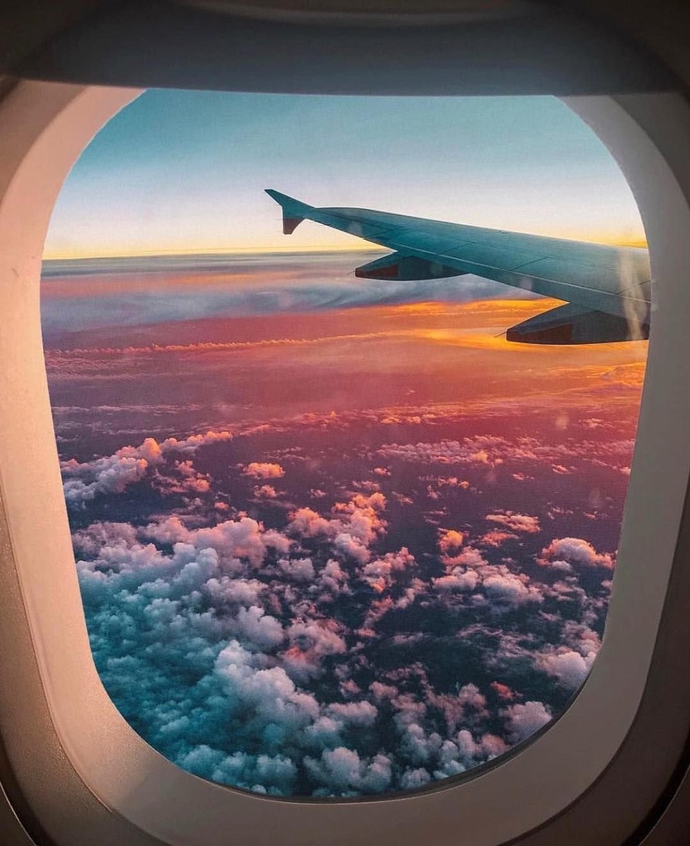 Вид из самолета