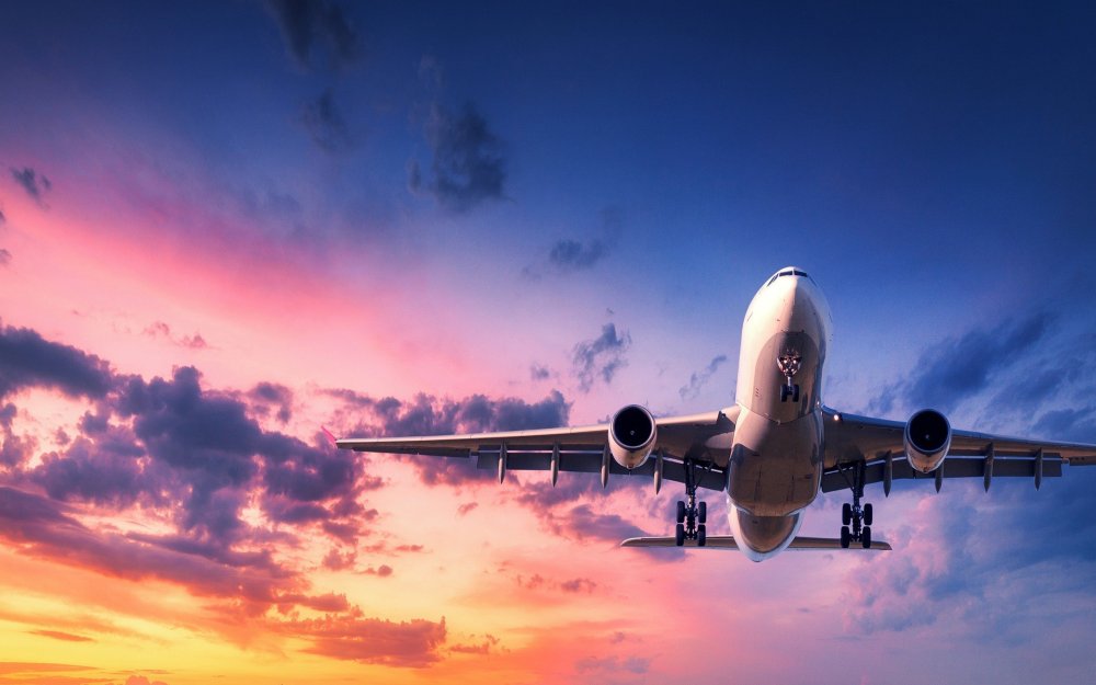 Из окна самолета