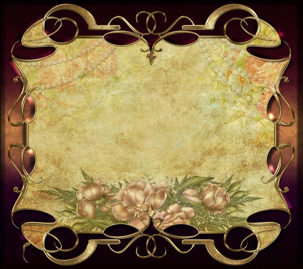 Красивые рамки в старинном стиле