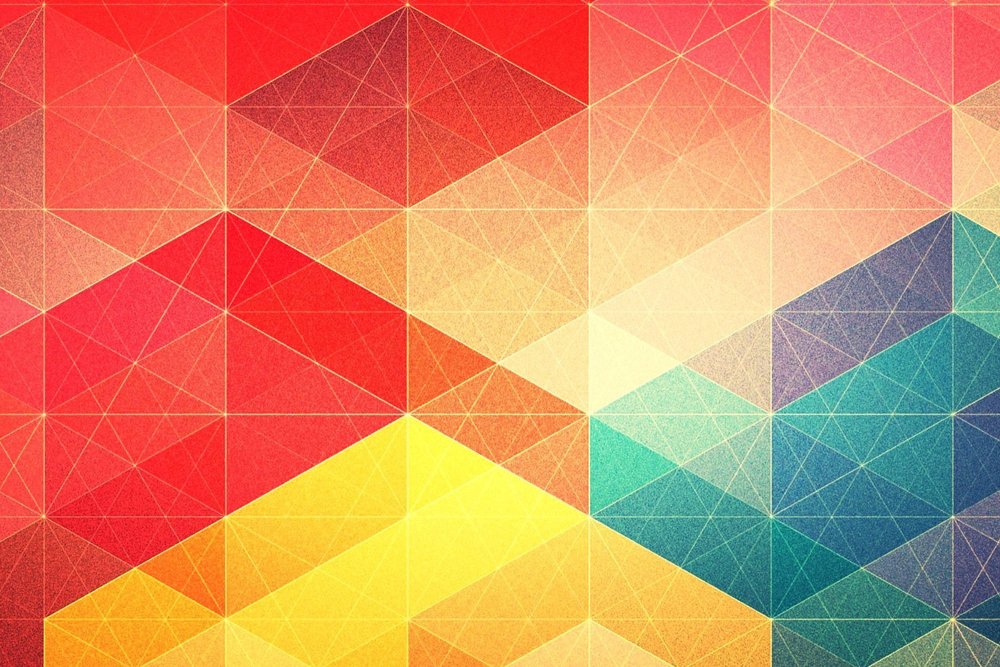 Фон треугольники