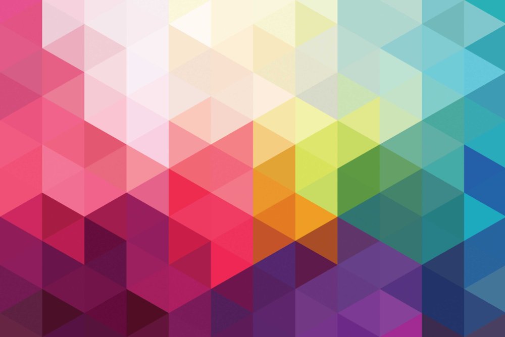 Цветные ромбы