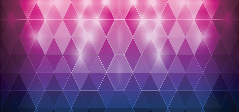 Ромбы розовые и фиолетовые