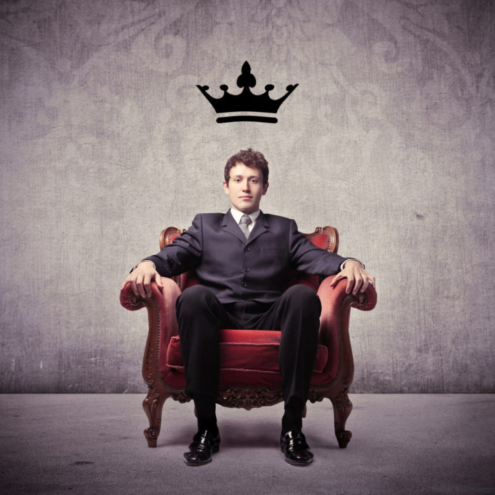 Человек на троне