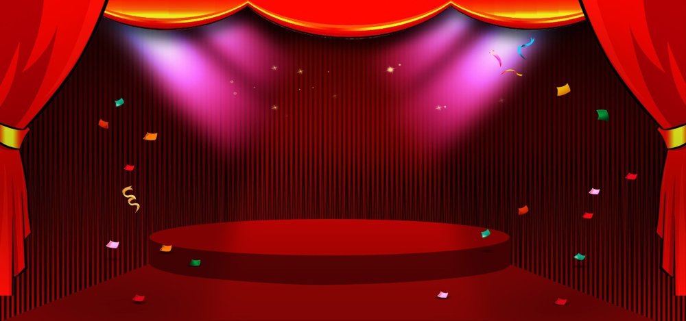 Театральный фон