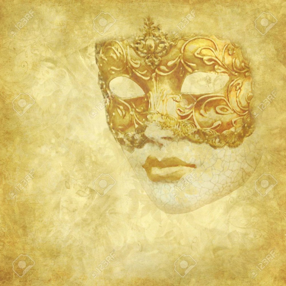 Фон театральный с масками