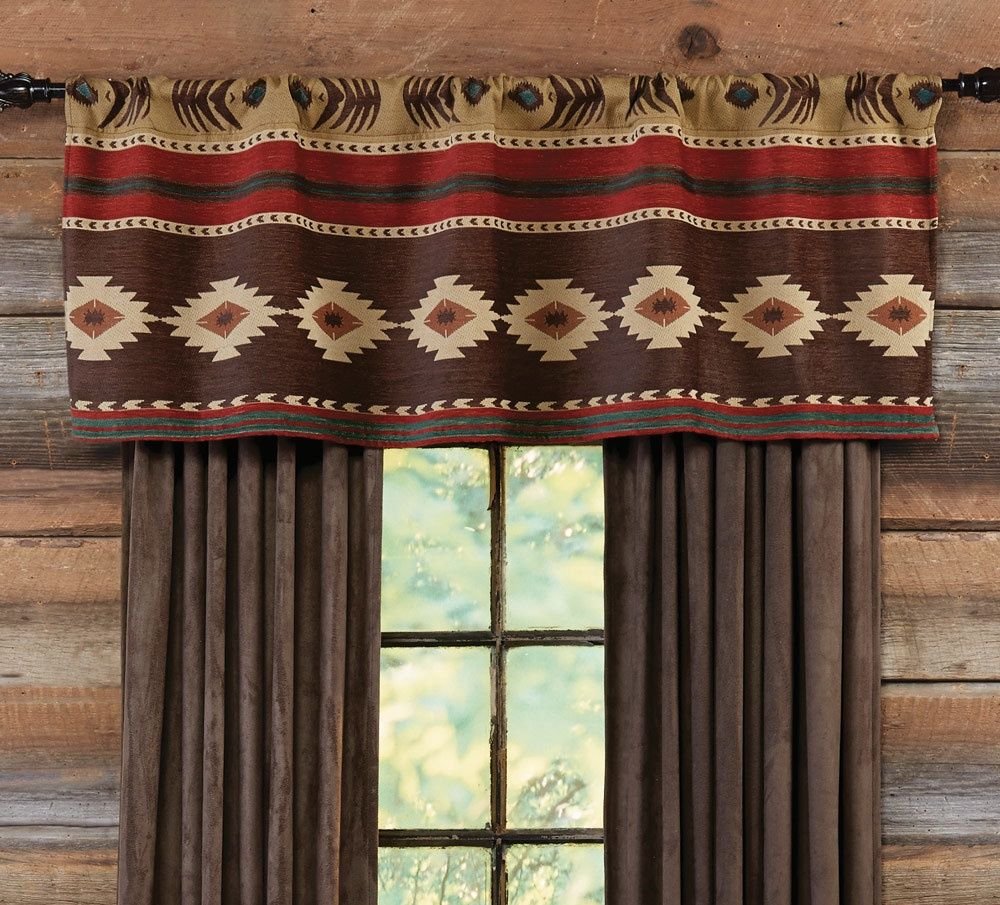 Шторы в деревенском стиле