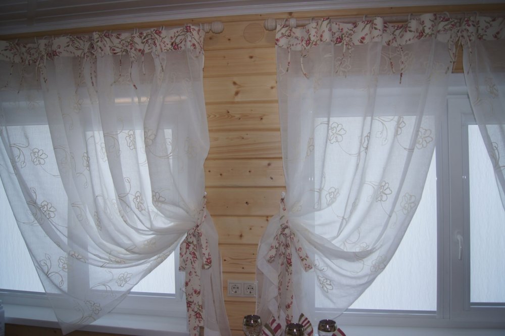 Шторы в деревенском стиле