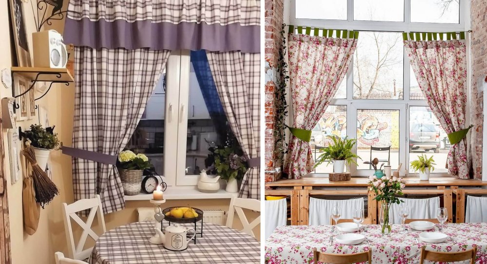 Окно со шторами для детей