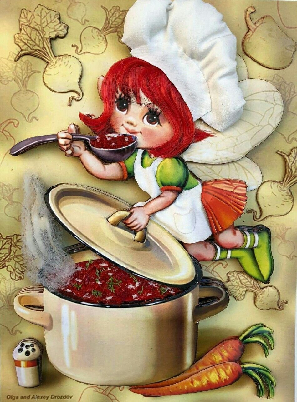 Забавные картины для кухни