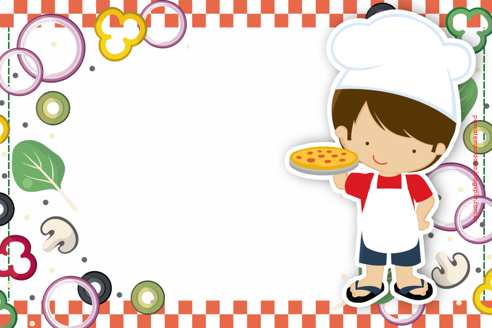 Рамки детские повар