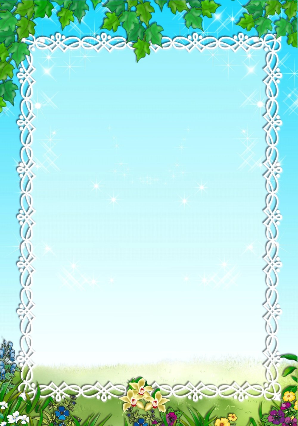 Вертикальная рамка для сада