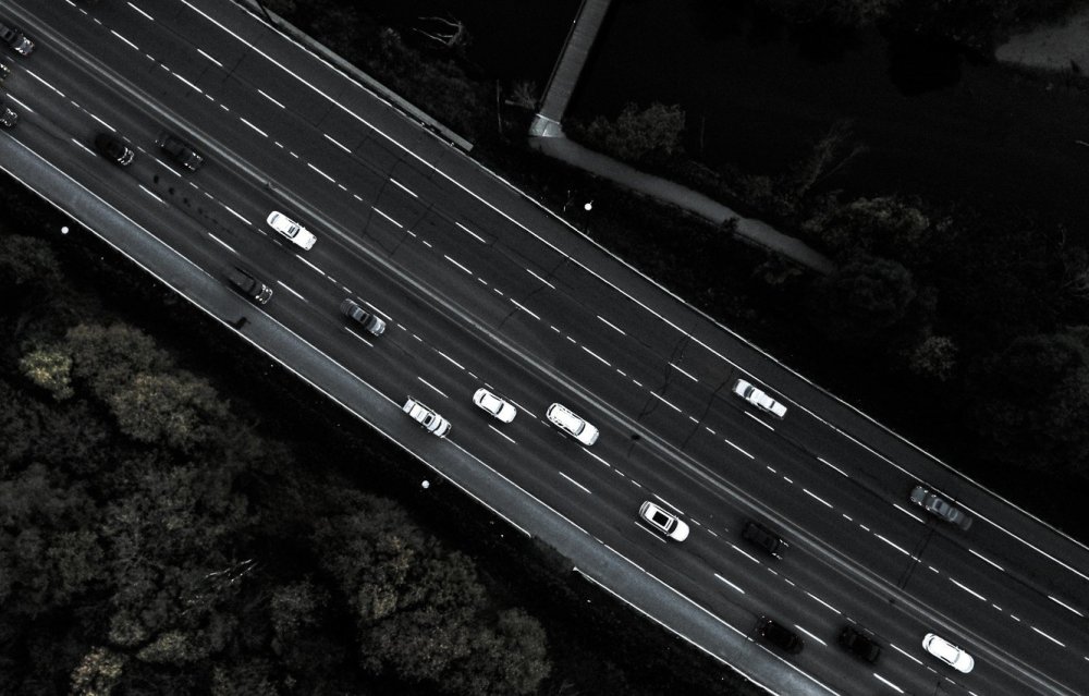 Дороги вид сверху