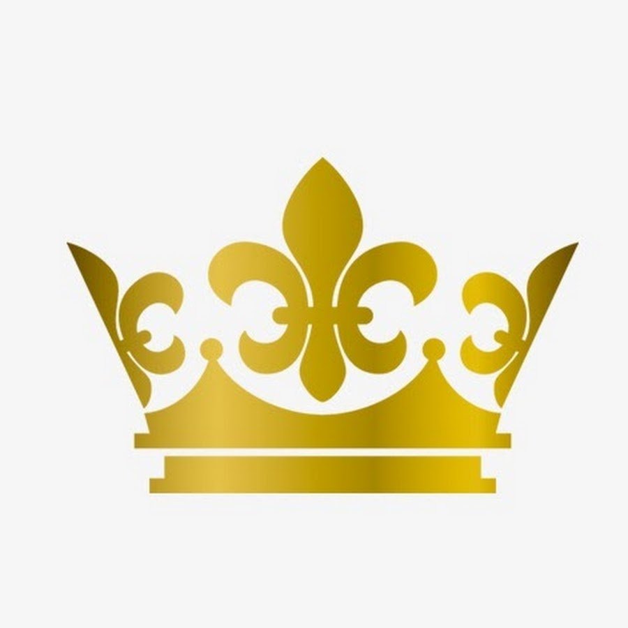 Корона «узор», цвет золотой