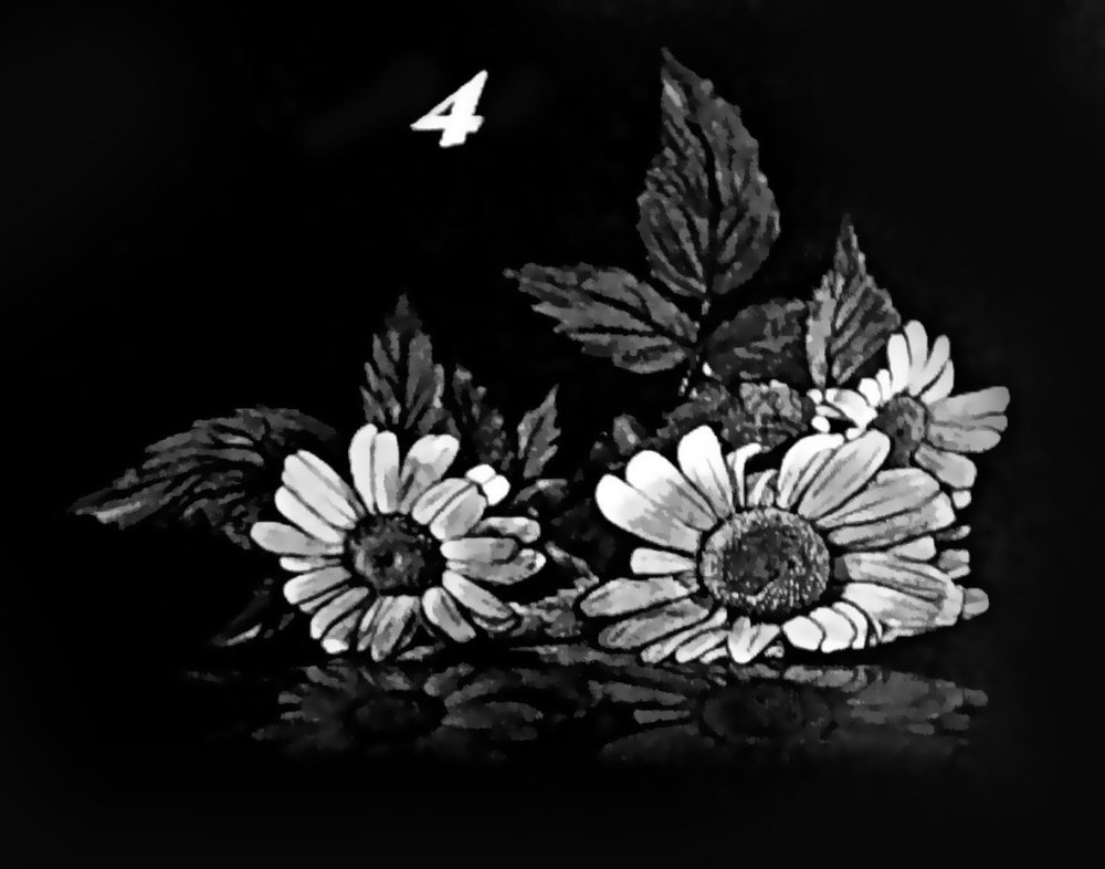 Цветы для гравировки