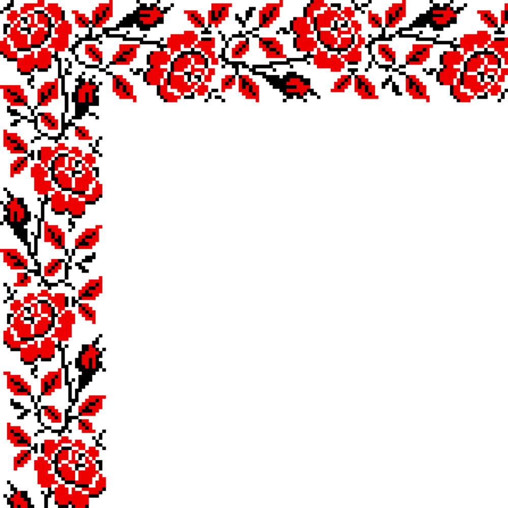 Казахский орнамент на белом фоне