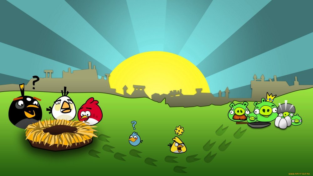 Angry Birds 1 игра