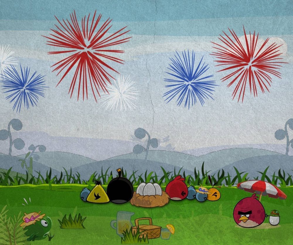 Angry Birds обои