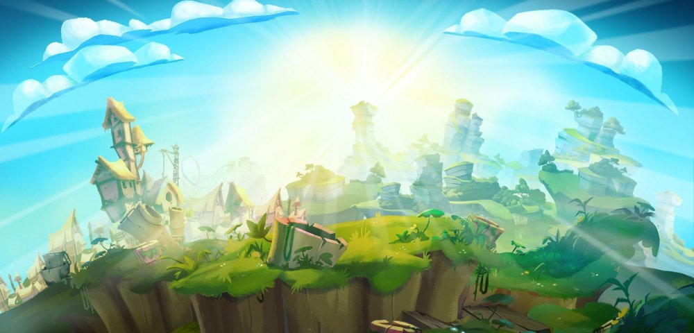 Фон игры Энгри бердз