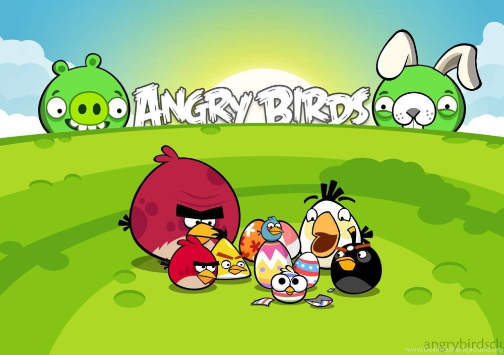 Бэкграунд игры Angry Birds Seasons