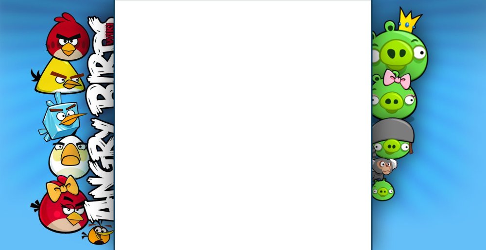 Энгри бердз баннер
