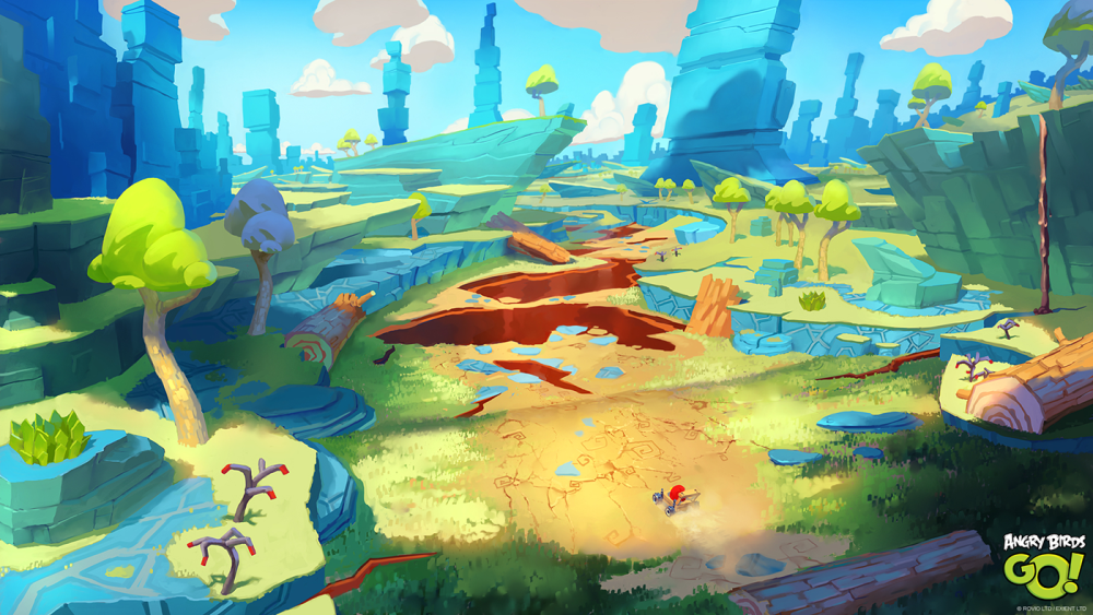 Angry Birds казуальная игра