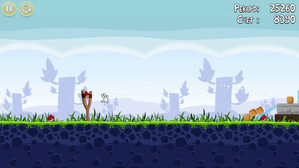 Angry Birds lvl 1