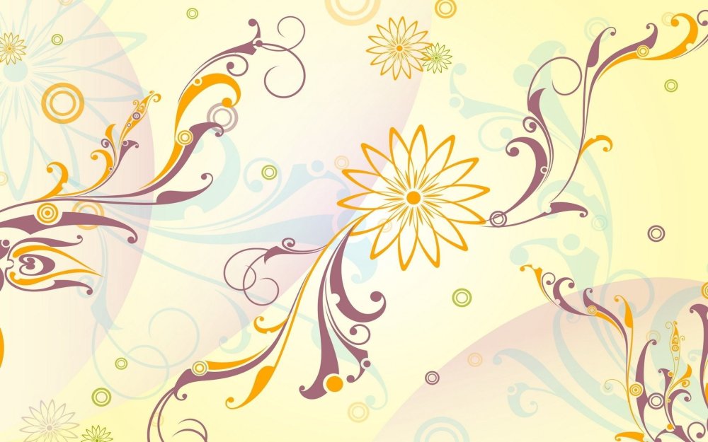 Векторные фоны с узорами