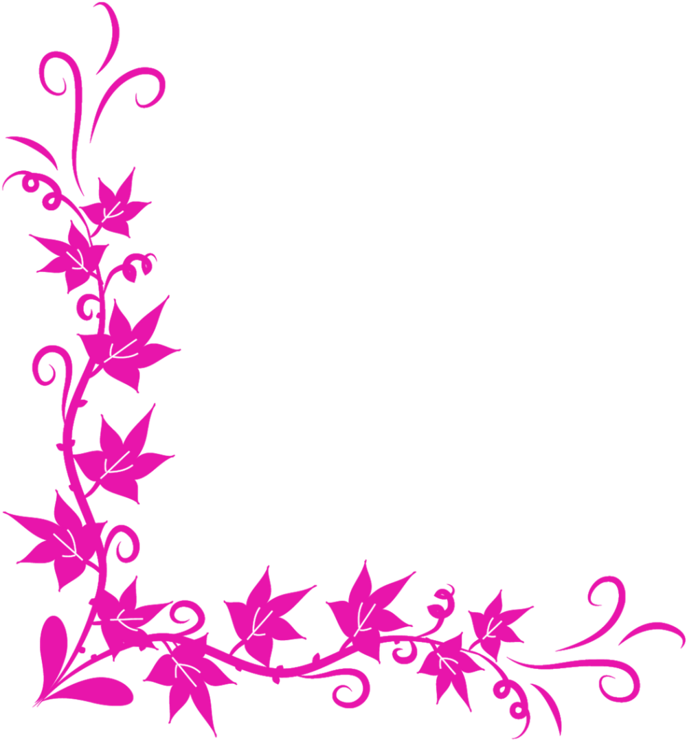 Угловые узоры цветные