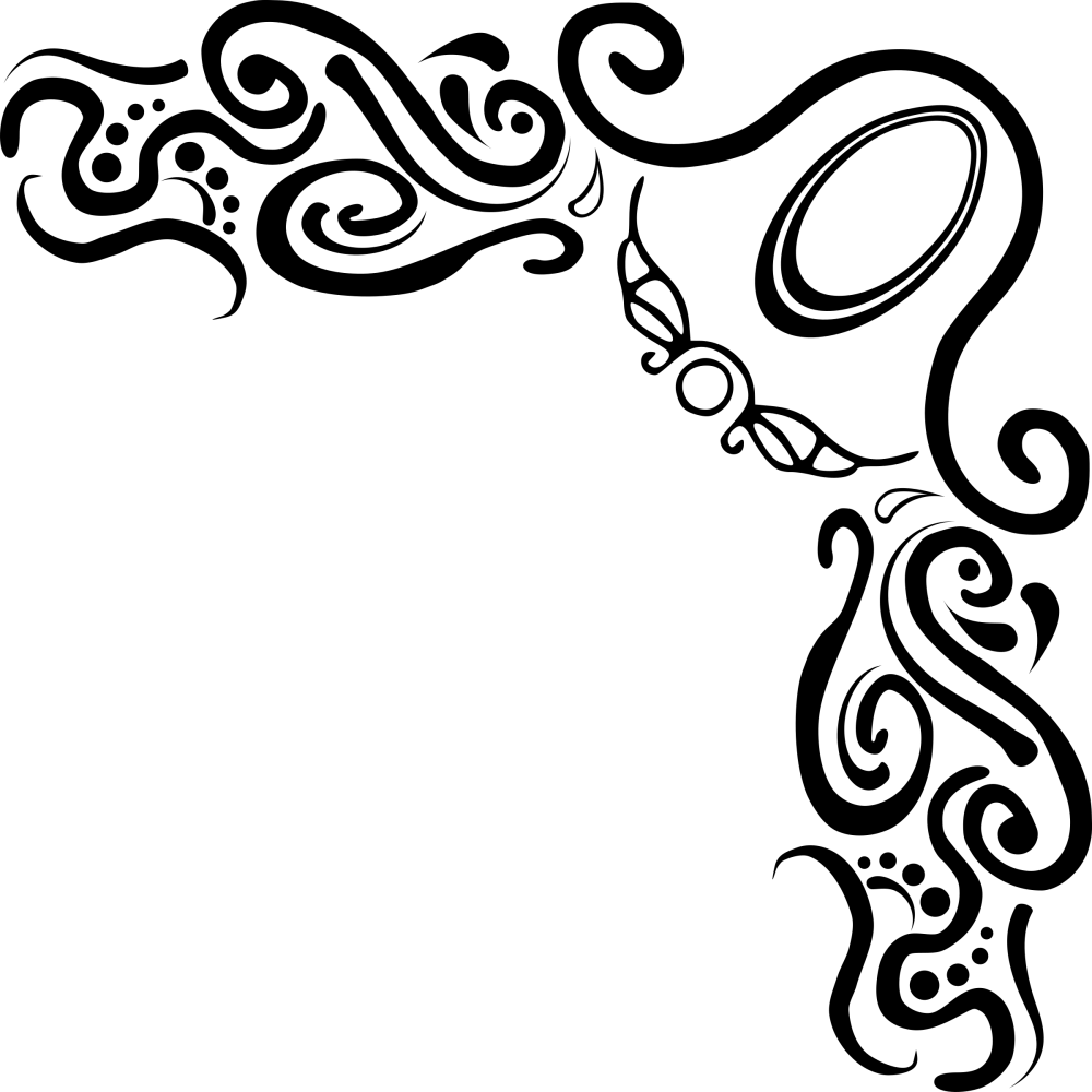 Орнамент уголок