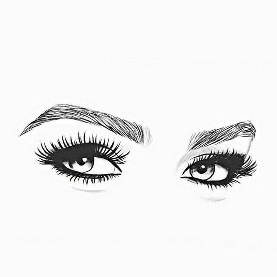 Брови силуэт