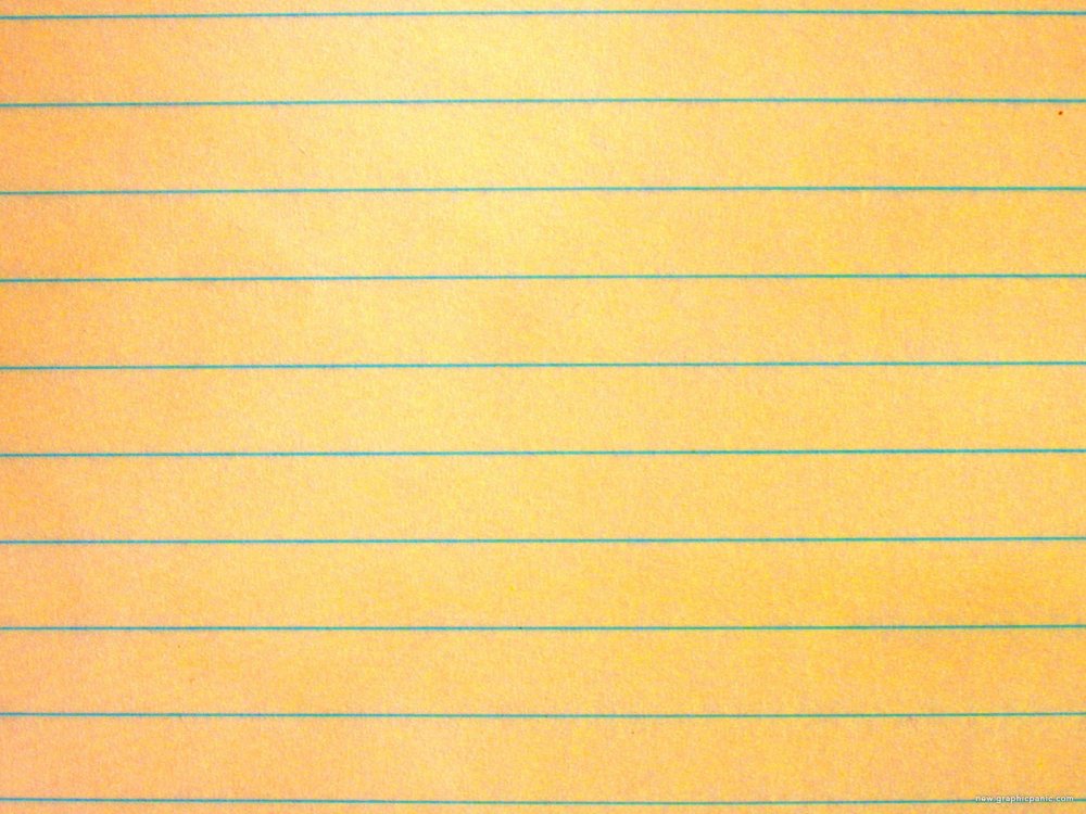 Лист бумаги в линию