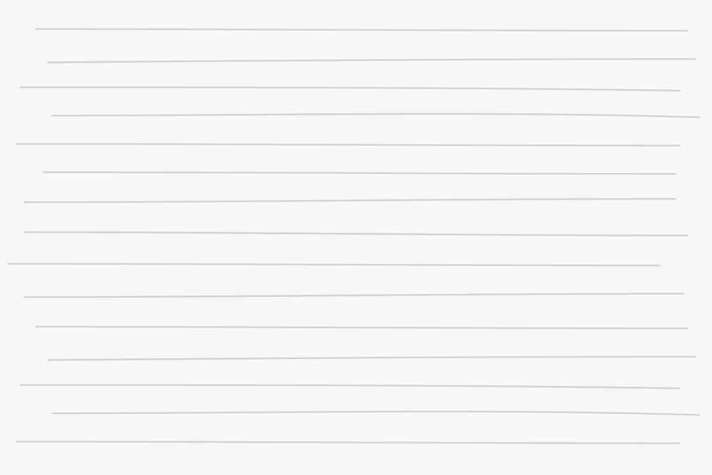 Тетрадный лист в линейку