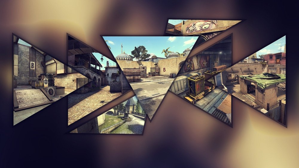 Задний фон в стиле км го