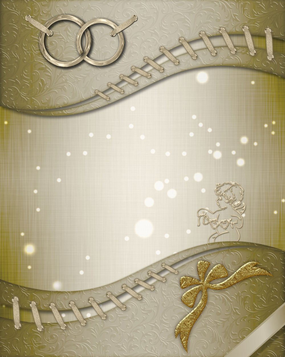 Фон для пригласительного на свадьбу вертикальный