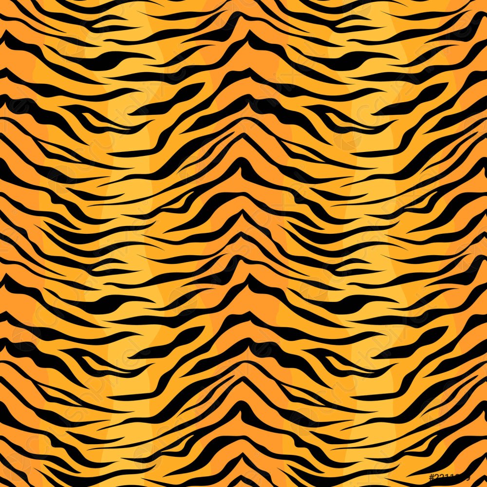 Шкура тигра принт