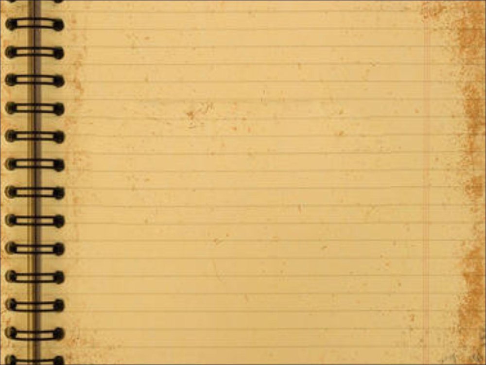 Фон для презентации блокнот