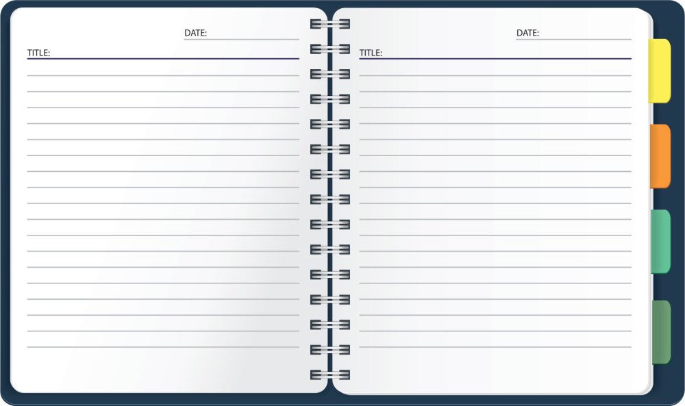 Ежедневник вектор