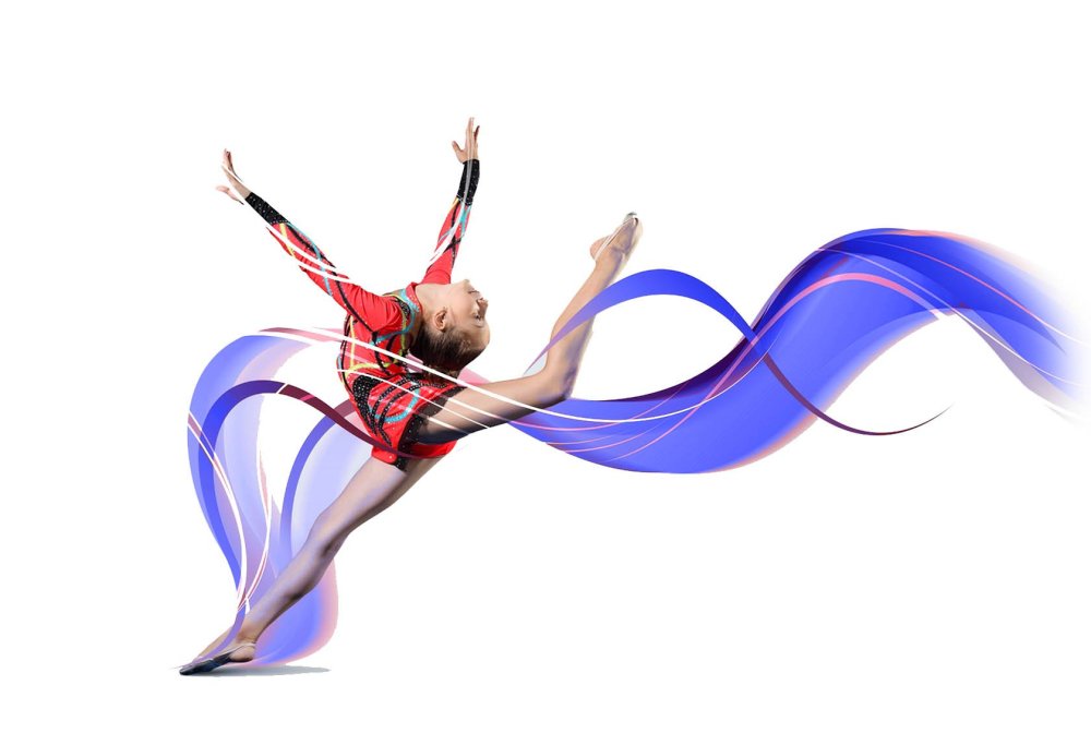 Гимнастика абстракция