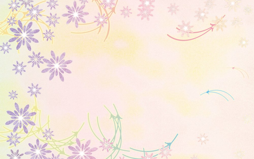 Нежные детские фоны для презентаций
